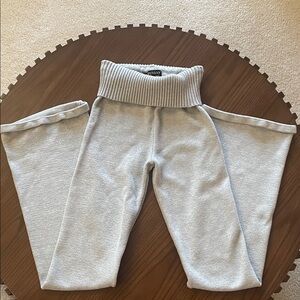 Kohl’s “Harper&Ivy” Grey Fold Over Leggings XS